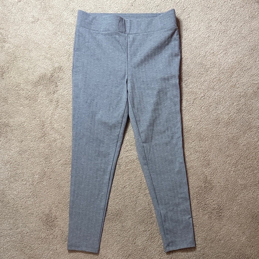 Loft Womenβs Gray Leggings Medium Petite